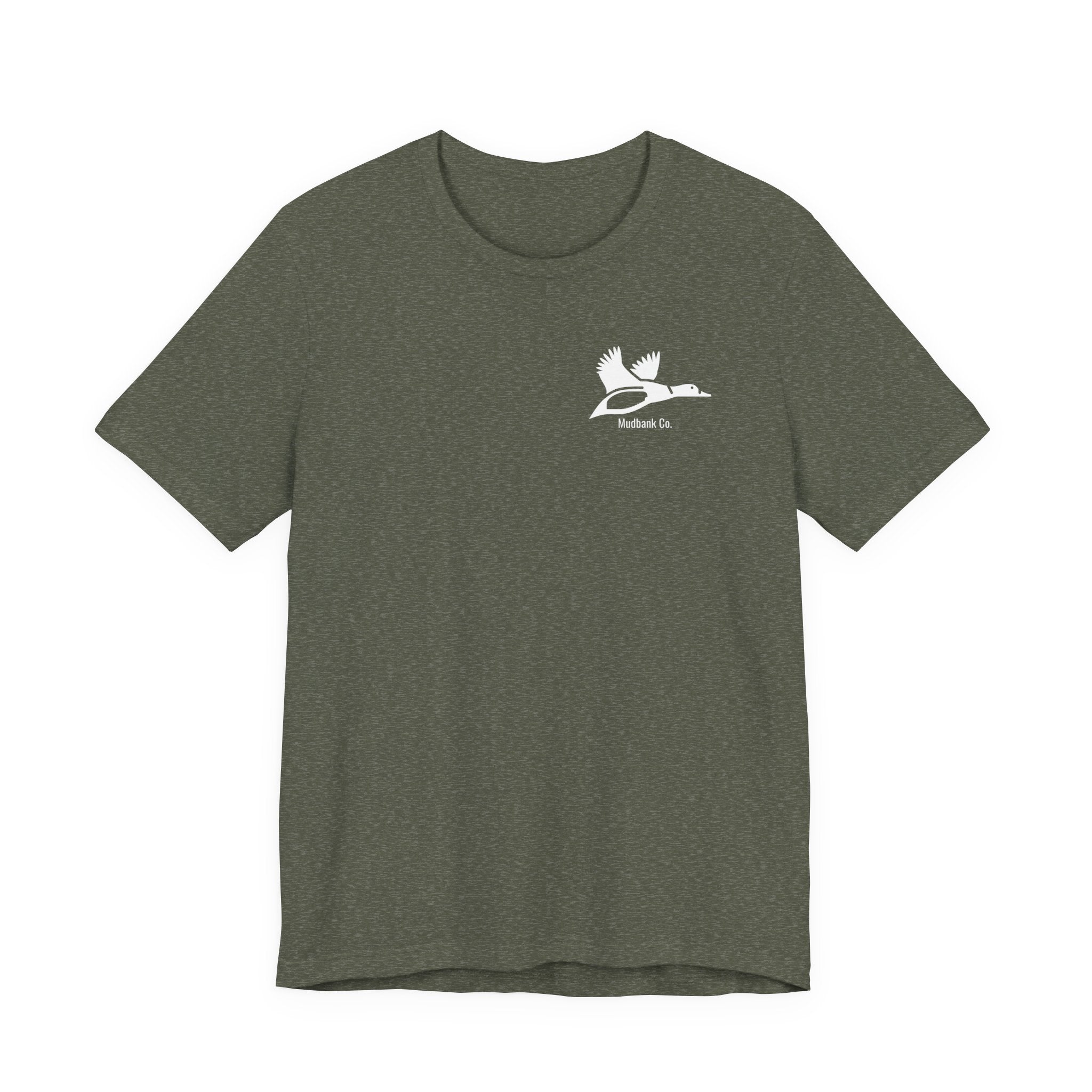 Mudbank Co. Hunting Dog T-Shirt | Duck Dog Graphic Tee | Southern Hunting & Outdoors Shirt | Bella Canvas