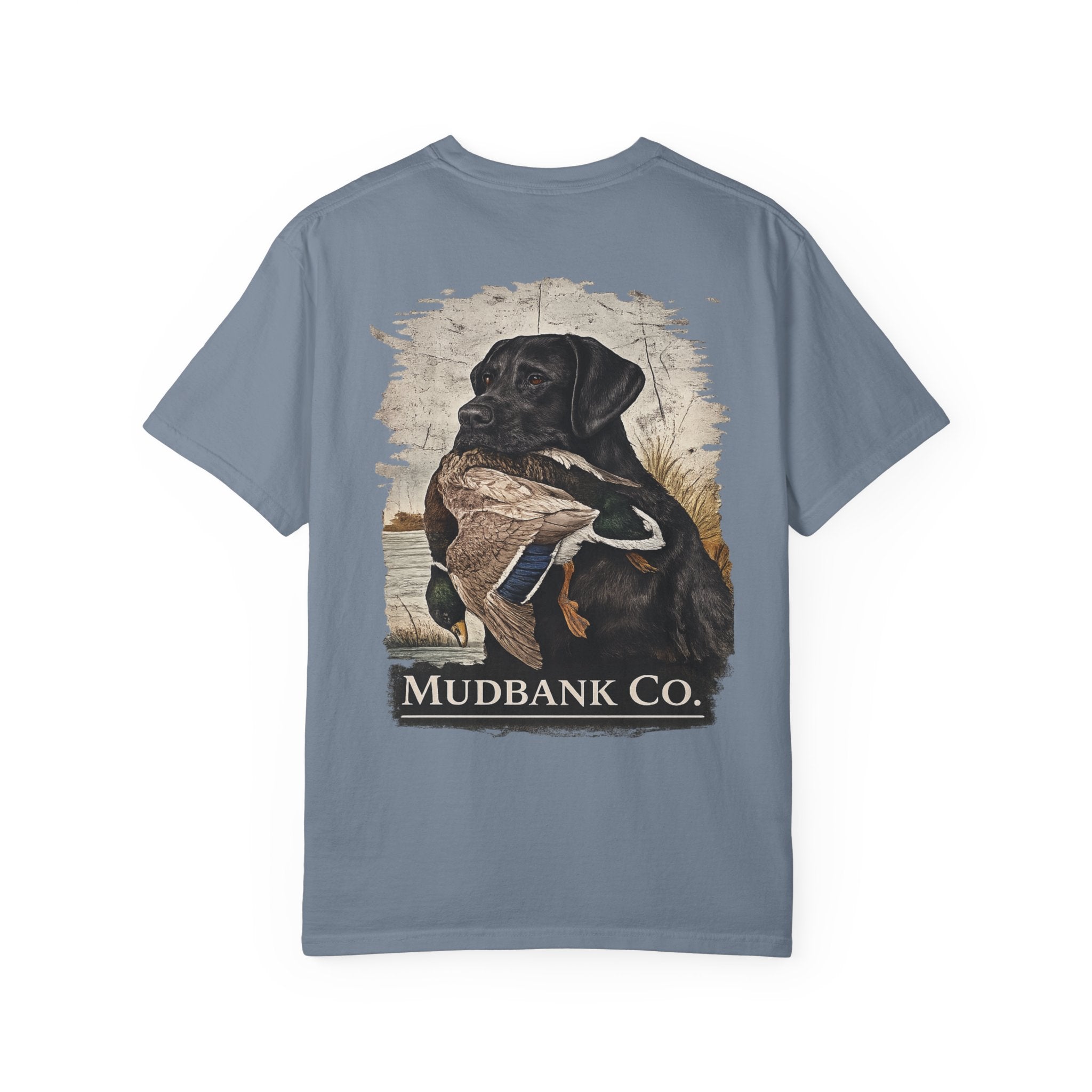 Mudbank Co. Black Lab & Duck Graphic T-Shirt