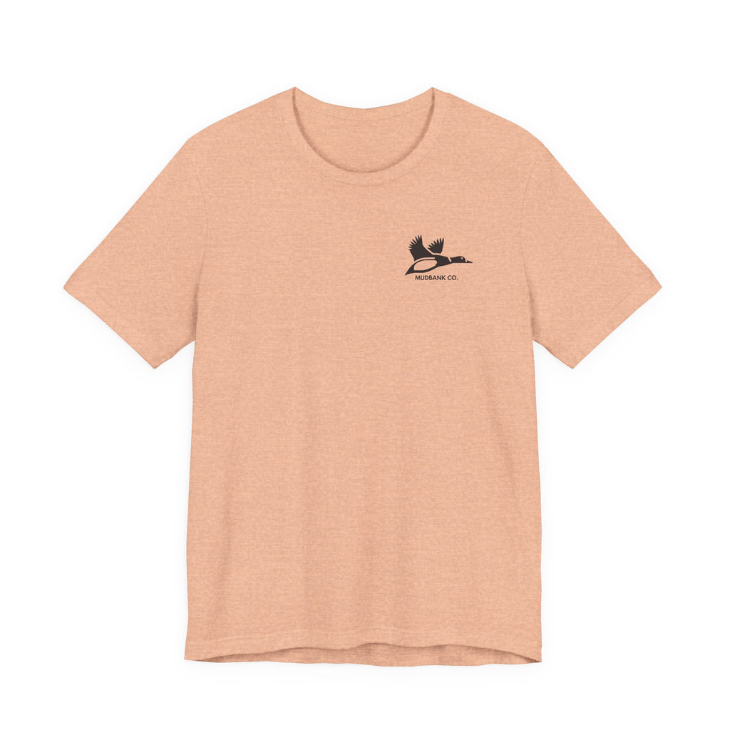 Mudbank Co. Bird Dog T-Shirt | Hunting Dog Graphic Tee | Southern Outdoors Lifestyle Shirt | Bella Canvas Unisex
