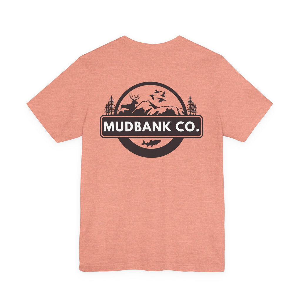 Mudbank Co. Logo T-Shirt | Southern Outdoors Graphic Tee | Country Lifestyle Shirt | Bella Canvas Unisex
