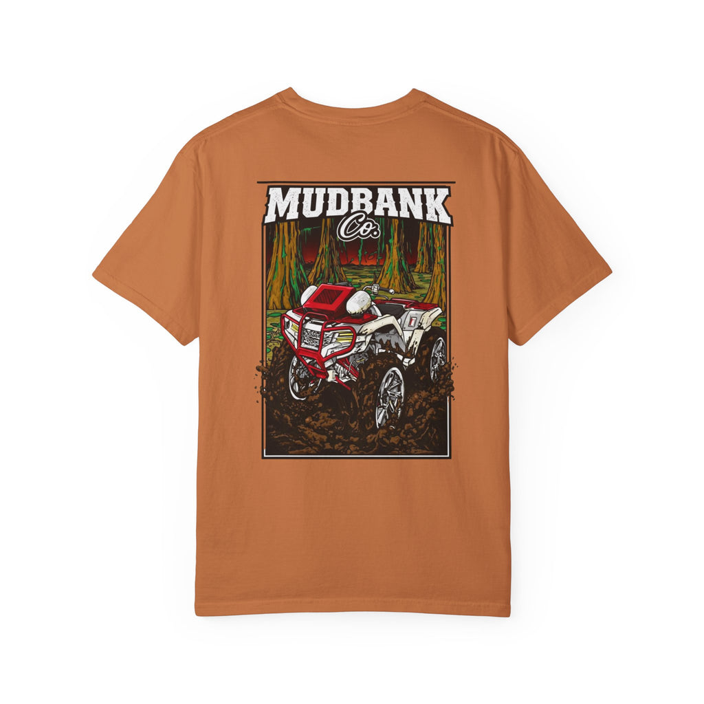 ATV Mudbike Graphic T-Shirt — "Mudbank Co." Off-Road Adventure Tee