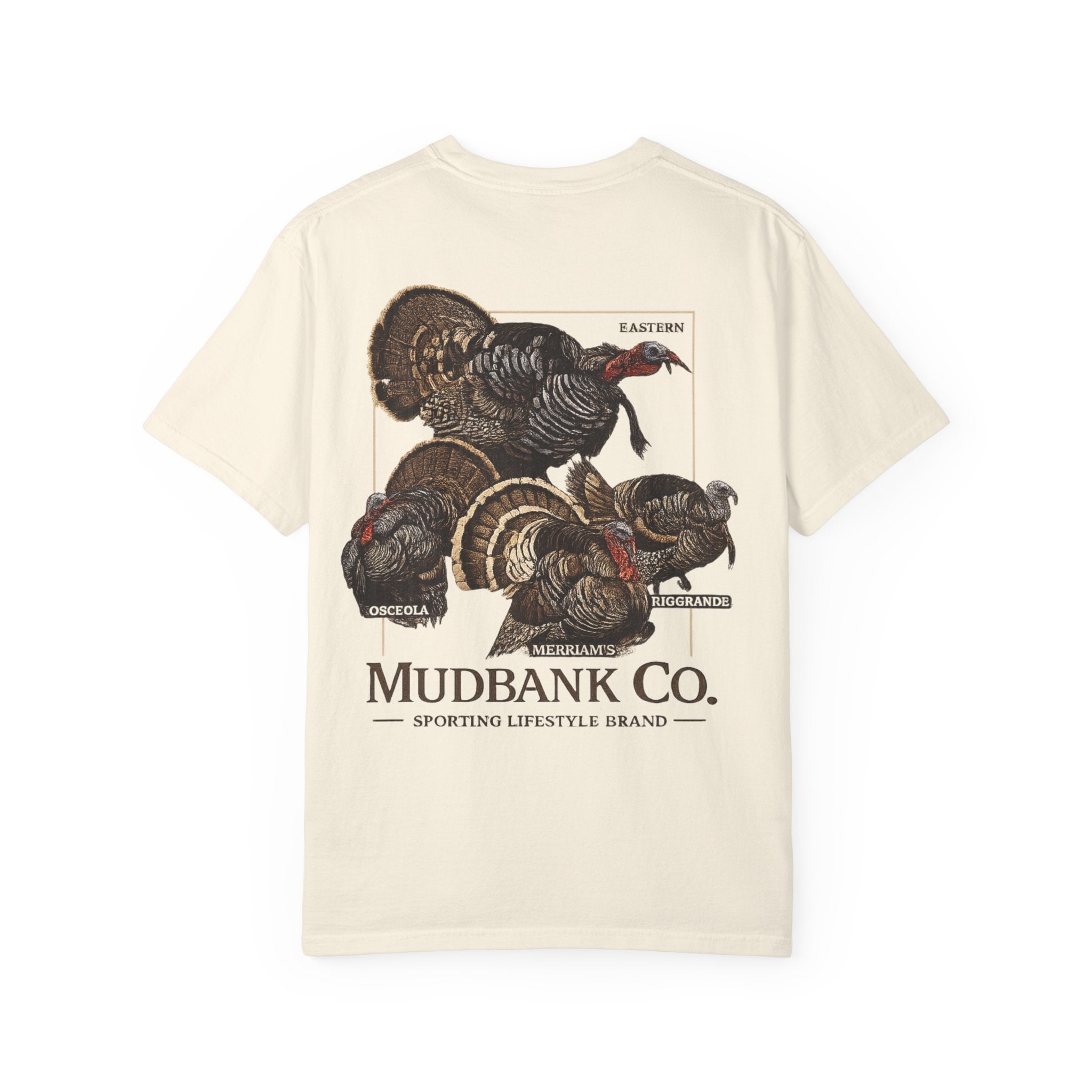Mudbank Co. Turkey T-Shirt — Vintage Sporting Turkey Hunting Tee